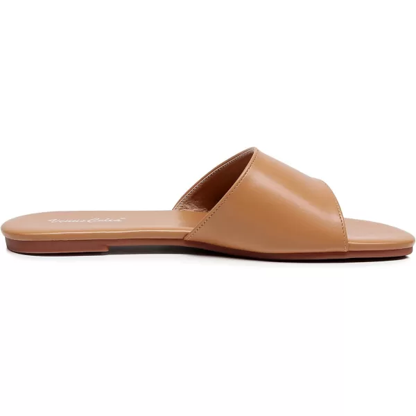 VenusCelia Women's Plain Flat Sandal