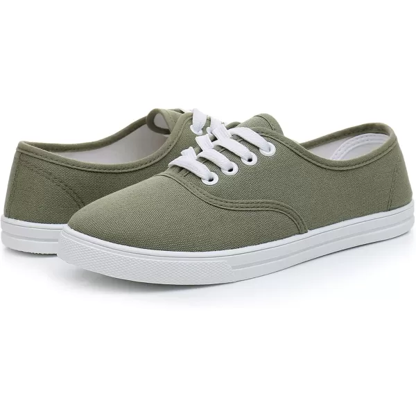 VenusCelia Women's Rainbow Canvas Lace Up SneakerⅡ