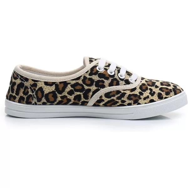 VenusCelia Women's Rainbow Canvas Lace Up SneakerⅡ