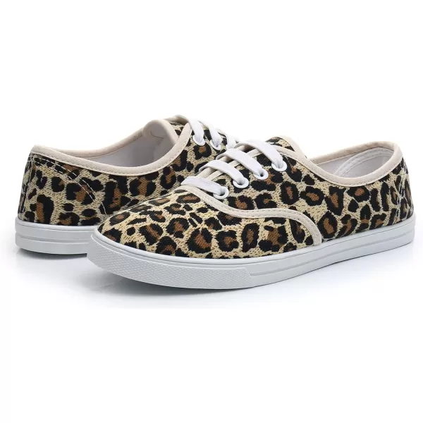 VenusCelia Women's Rainbow Canvas Lace Up SneakerⅡ