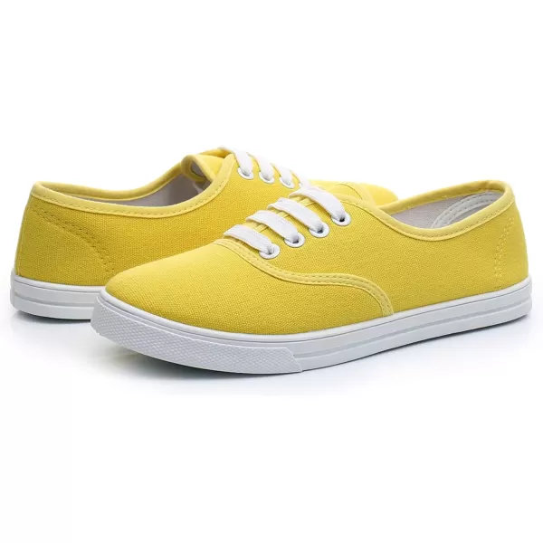 VenusCelia Women's Rainbow Canvas Lace Up SneakerⅡ