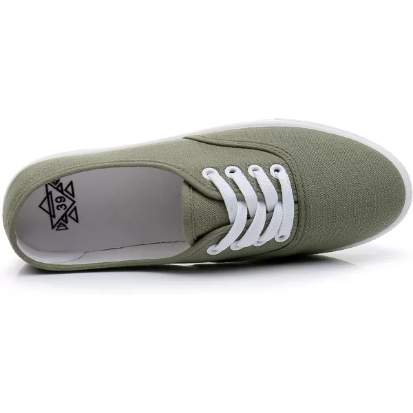 VenusCelia Women's Rainbow Canvas Lace Up SneakerⅡ