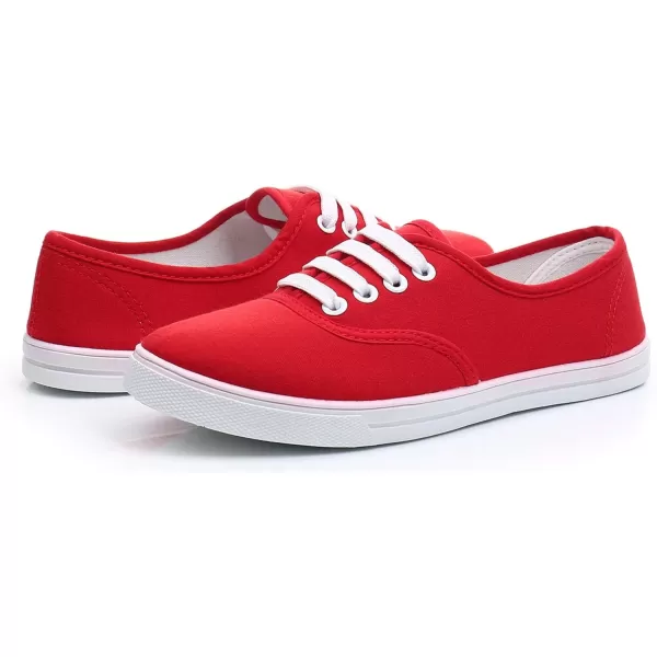 VenusCelia Women's Rainbow Canvas Lace Up SneakerⅡ