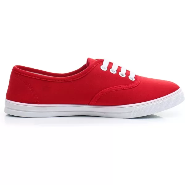 VenusCelia Women's Rainbow Canvas Lace Up SneakerⅡ