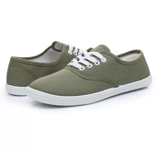 VenusCelia Women's Rainbow Lace Up Sneaker Shoes