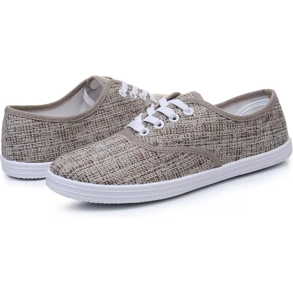 VenusCelia Women's Rainbow Lace Up Sneaker Shoes