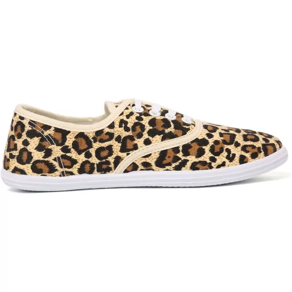 VenusCelia Women's Rainbow Lace Up Sneaker Shoes