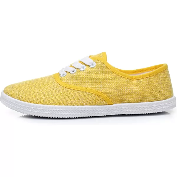 VenusCelia Women's Rainbow Lace Up Sneaker Shoes