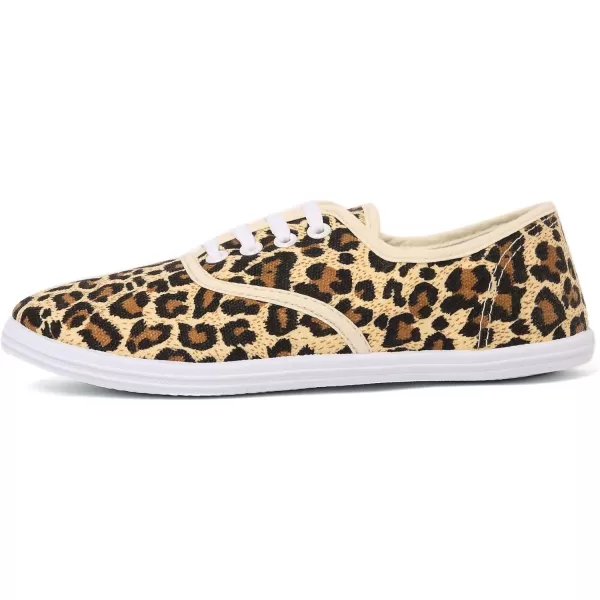 VenusCelia Women's Rainbow Lace Up Sneaker Shoes