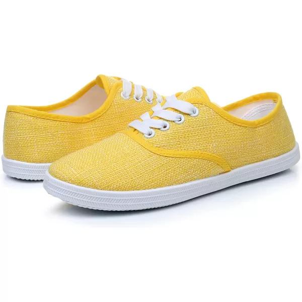 VenusCelia Women's Rainbow Lace Up Sneaker Shoes