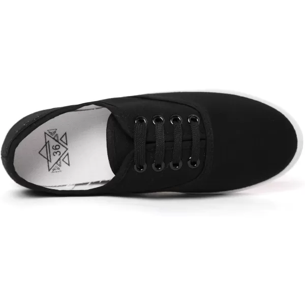 VenusCelia Women's Rainbow Lace Up Sneaker Shoes
