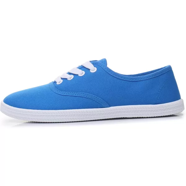 VenusCelia Women's Rainbow Lace Up Sneaker Shoes