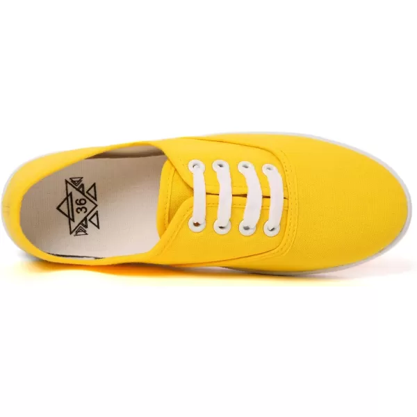 VenusCelia Women's Rainbow Lace Up Sneaker Shoes