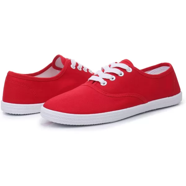 VenusCelia Women's Rainbow Lace Up Sneaker Shoes