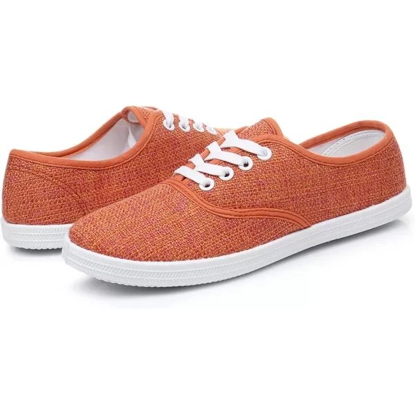 VenusCelia Women's Rainbow Lace Up Sneaker Shoes