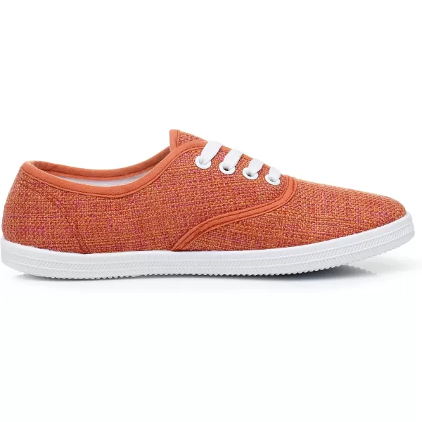 VenusCelia Women's Rainbow Lace Up Sneaker Shoes