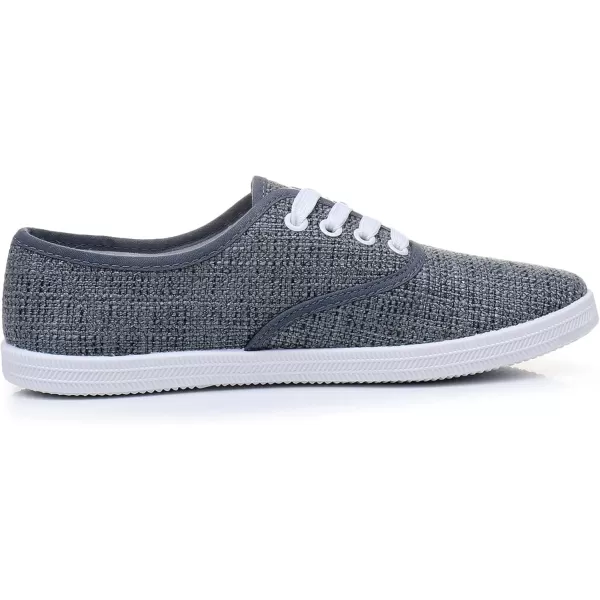 VenusCelia Women's Rainbow Lace Up Sneaker Shoes