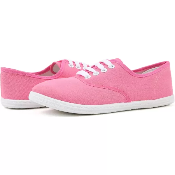 VenusCelia Women's Rainbow Lace Up Sneaker Shoes
