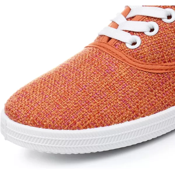 VenusCelia Women's Rainbow Lace Up Sneaker Shoes