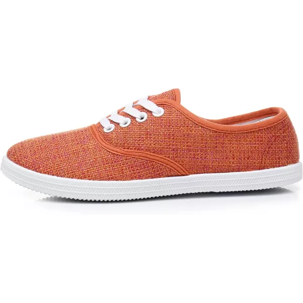 VenusCelia Women's Rainbow Lace Up Sneaker Shoes