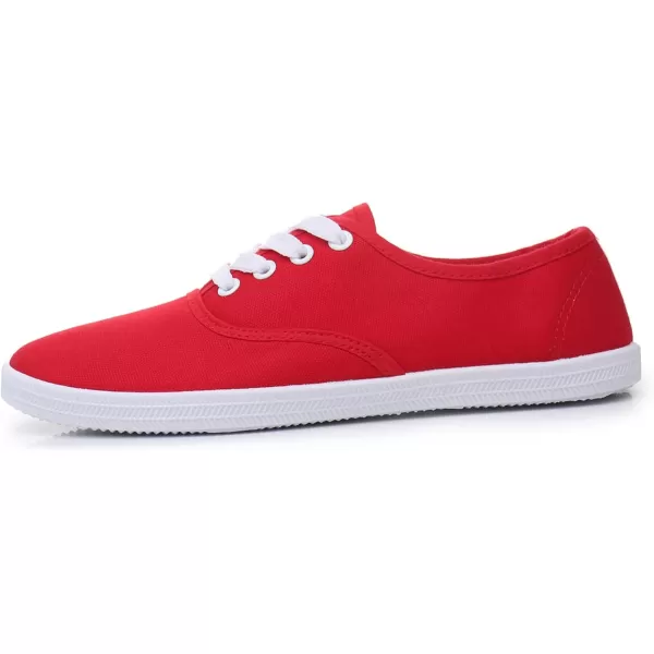 VenusCelia Women's Rainbow Lace Up Sneaker Shoes
