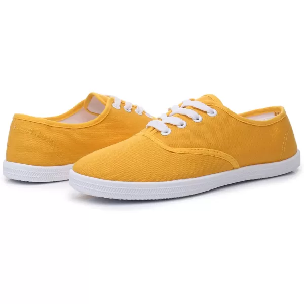 VenusCelia Women's Rainbow Lace Up Sneaker Shoes