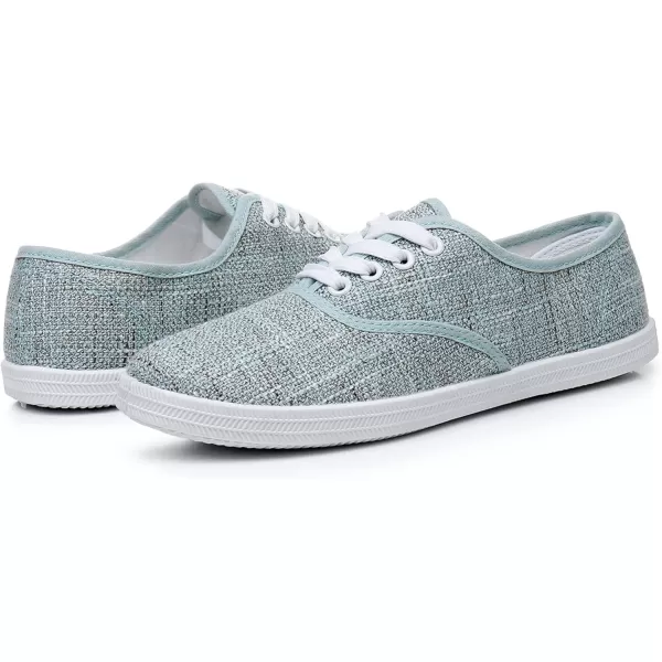 VenusCelia Women's Rainbow Lace Up Sneaker Shoes