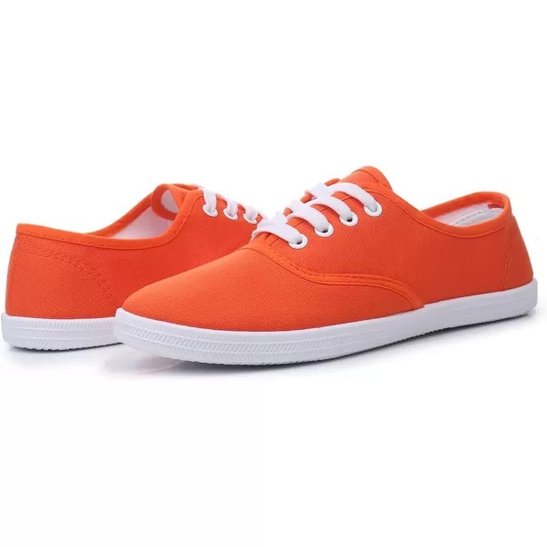 VenusCelia Women's Rainbow Lace Up Sneaker Shoes
