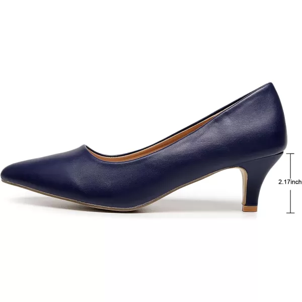 VenusCelia Women's Rokoko Pump Kitten Heel Shoe