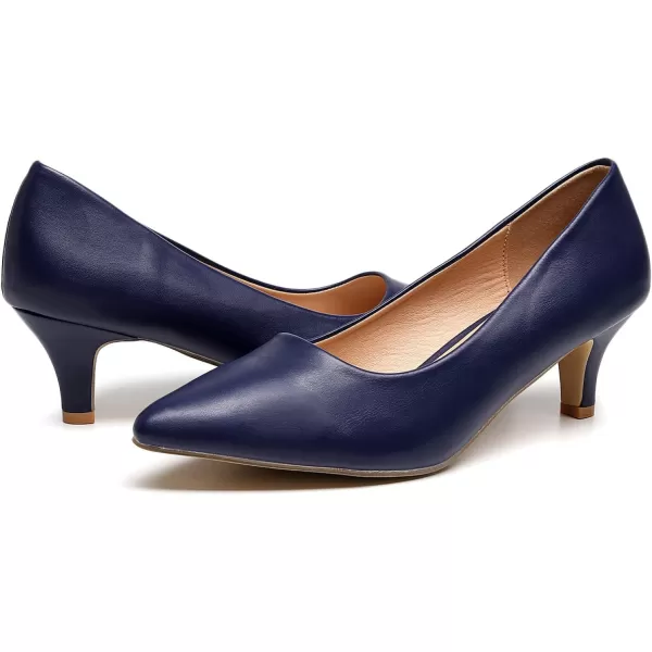 VenusCelia Women's Rokoko Pump Kitten Heel Shoe