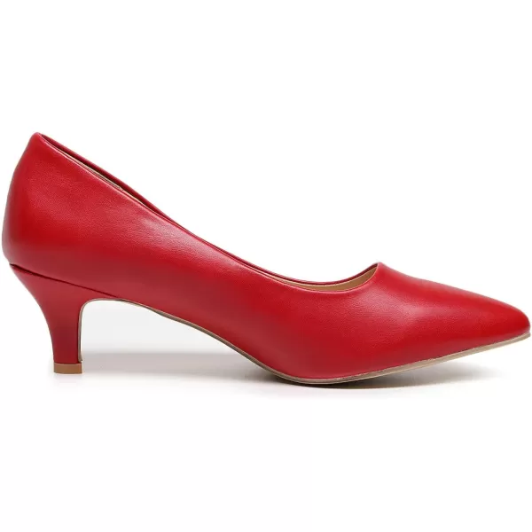 VenusCelia Women's Rokoko Pump Kitten Heel Shoe