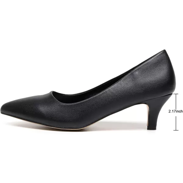 VenusCelia Women's Rokoko Pump Kitten Heel Shoe