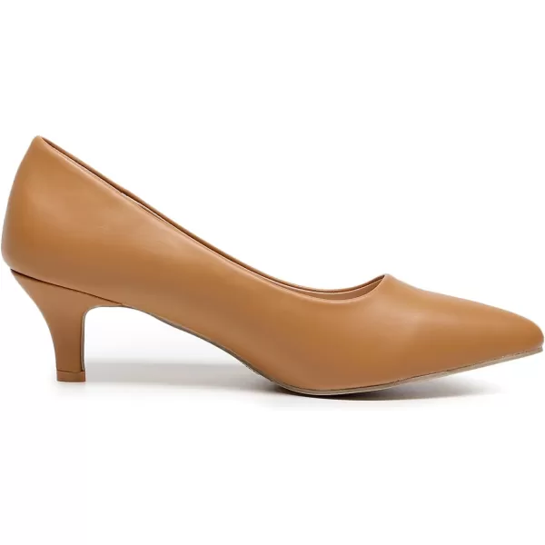 VenusCelia Women's Rokoko Pump Kitten Heel Shoe