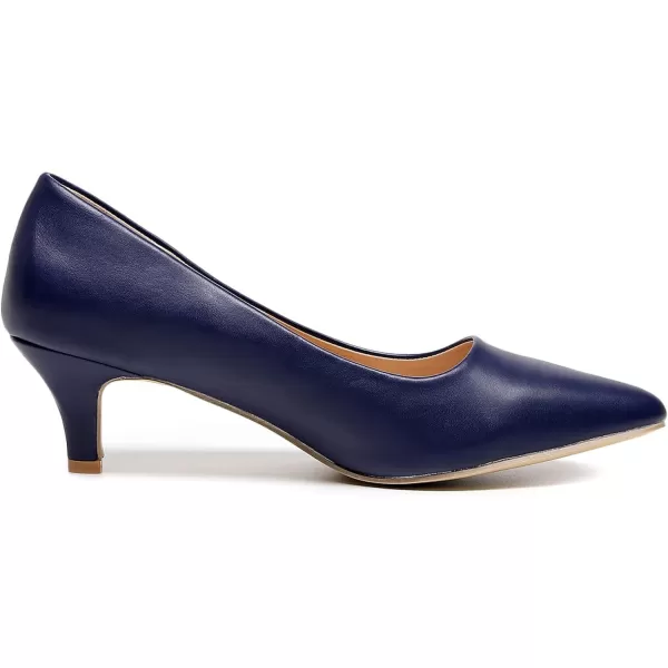 VenusCelia Women's Rokoko Pump Kitten Heel Shoe