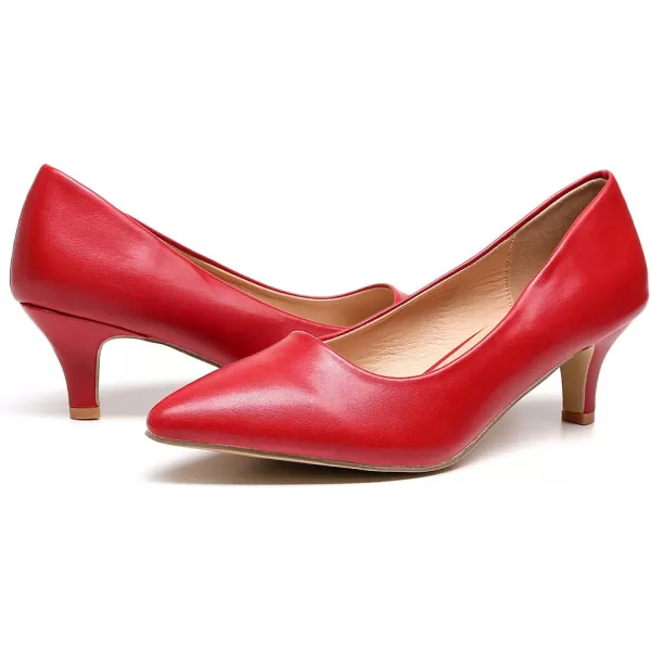 VenusCelia Women's Rokoko Pump Kitten Heel Shoe