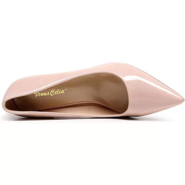 VenusCelia Women's Rokoko Pump Stiletto Heel Shoe
