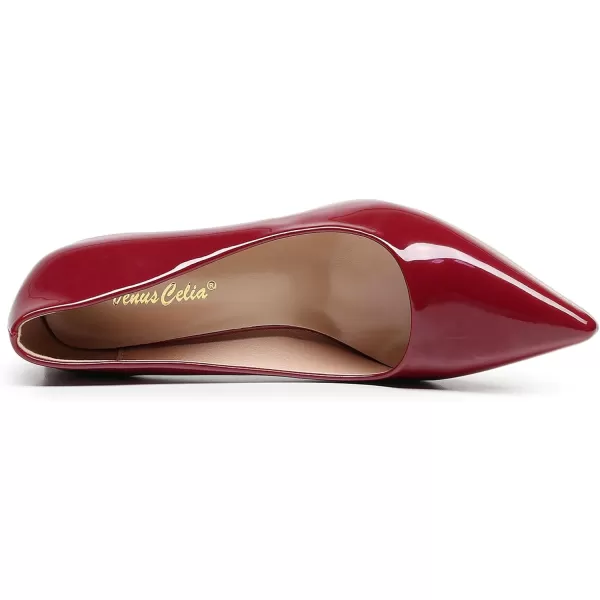 VenusCelia Women's Rokoko Pump Stiletto Heel Shoe