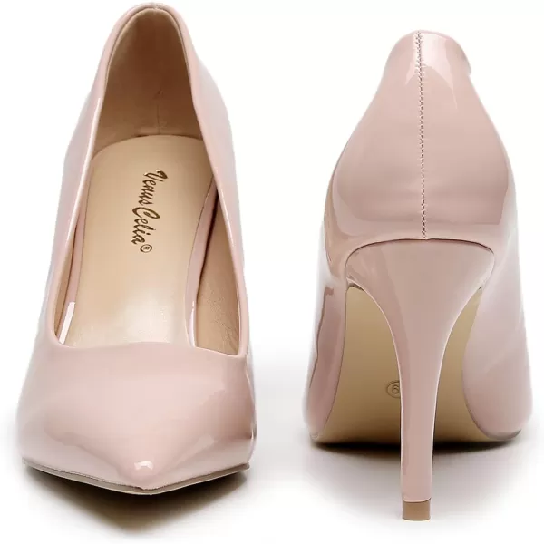 VenusCelia Women's Rokoko Pump Stiletto Heel Shoe