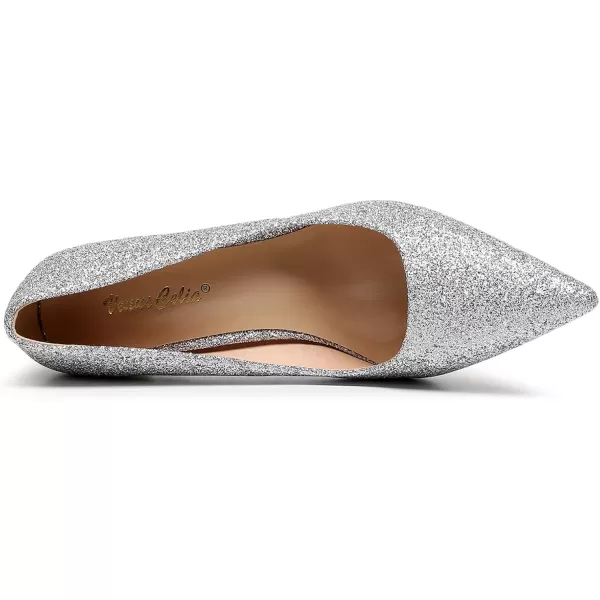 VenusCelia Women's Rokoko Pump Stiletto Heel Shoe
