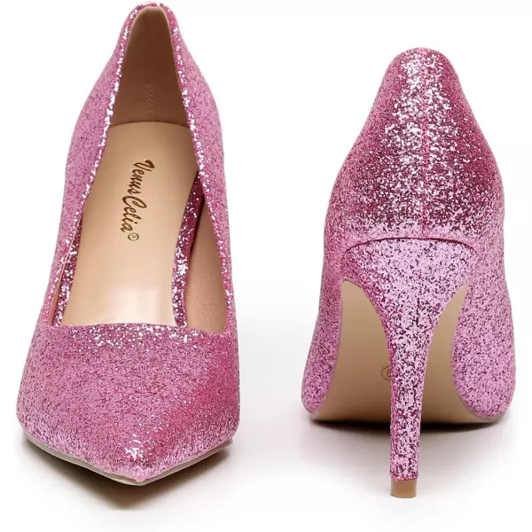 VenusCelia Women's Rokoko Pump Stiletto Heel Shoe