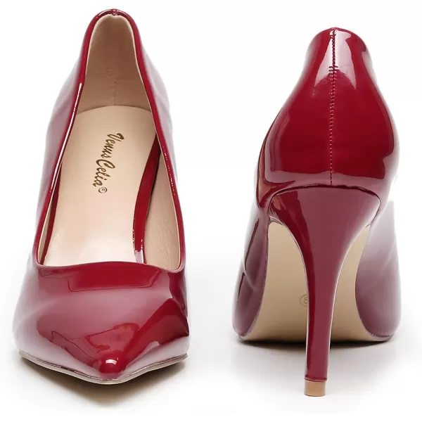 VenusCelia Women's Rokoko Pump Stiletto Heel Shoe