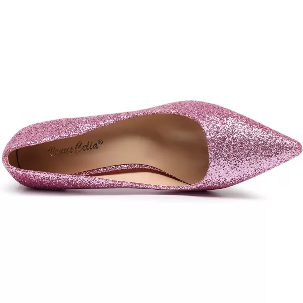 VenusCelia Women's Rokoko Pump Stiletto Heel Shoe