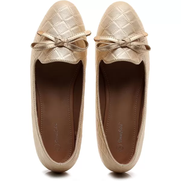 VenusCelia Women's Serenity Bow Flat Shoe