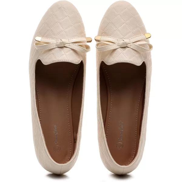 VenusCelia Women's Serenity Bow Flat Shoe
