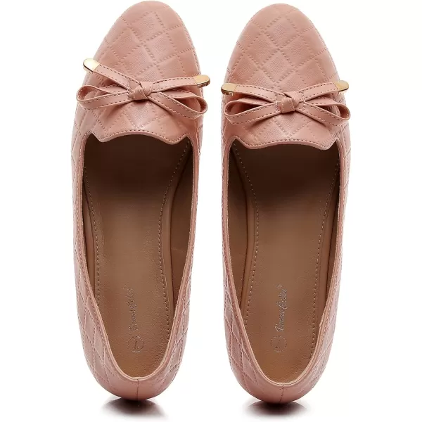 VenusCelia Women's Serenity Bow Flat Shoe