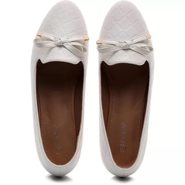 VenusCelia Women's Serenity Bow Flat Shoe