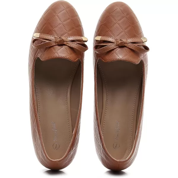 VenusCelia Women's Serenity Bow Flat Shoe