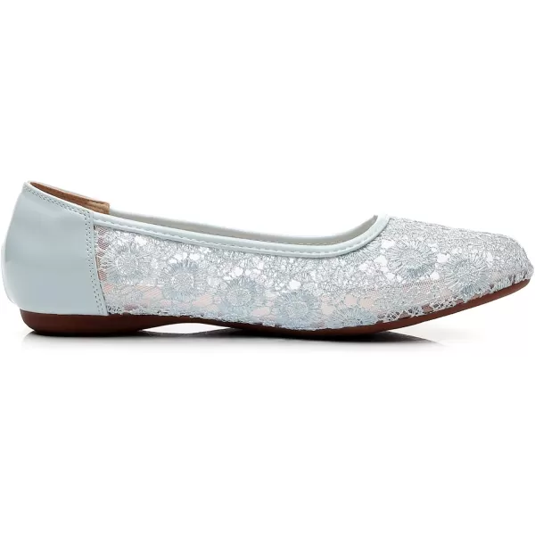VenusCelia Women's Serenity Breathable Lace Upper Flat