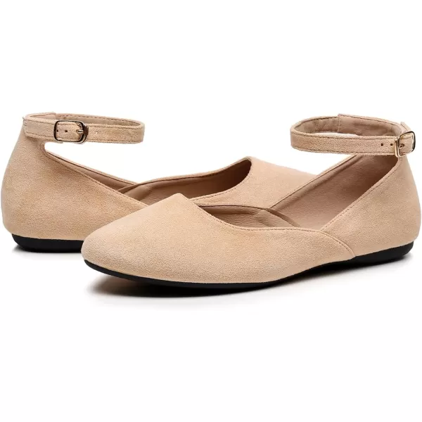 VenusCelia Women's Serenity Strap Flats Shoe