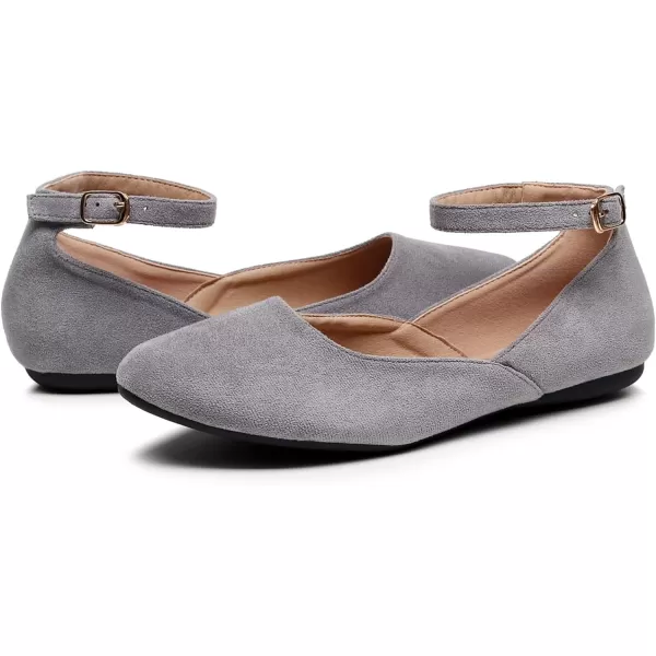VenusCelia Women's Serenity Strap Flats Shoe
